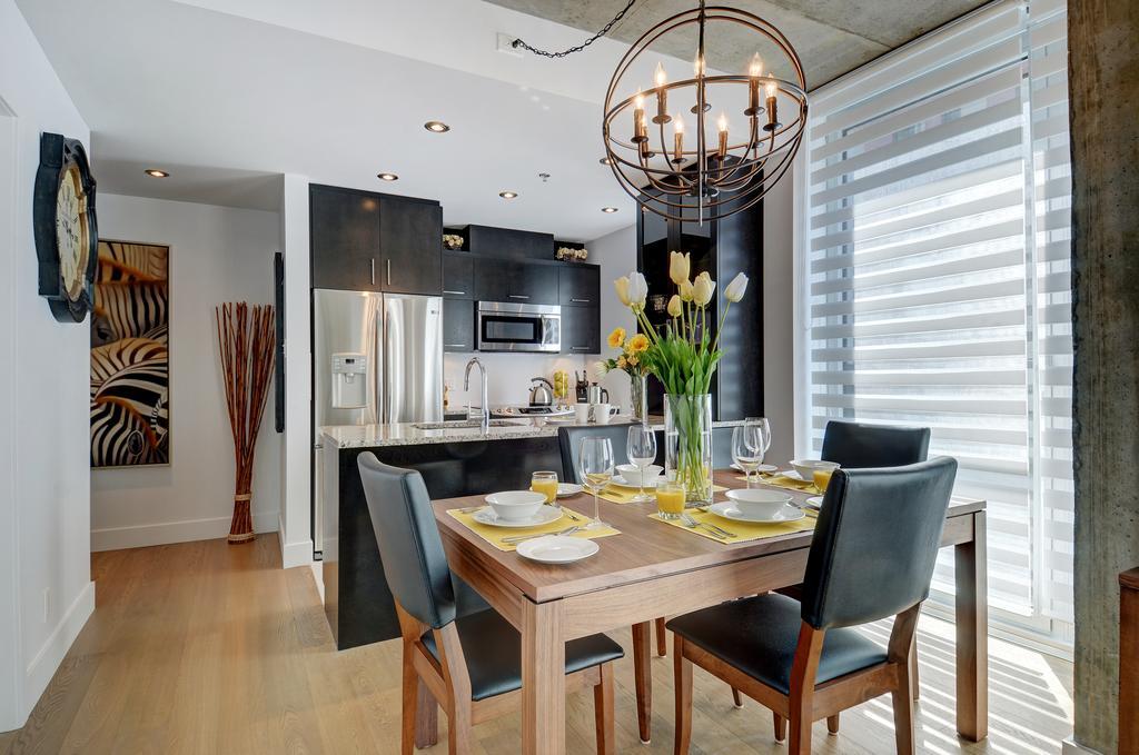 Apartamento Les Immeubles Charlevoix - Le 760-406 Ciudad de Quebec Habitación foto